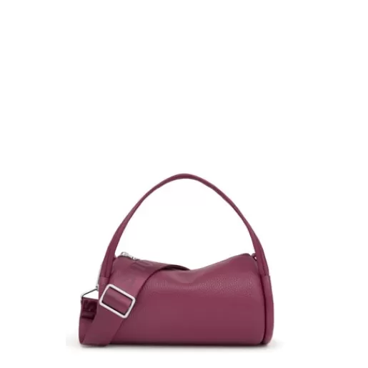 Cheap Small burgundy leather Duffel bag Miranda Shoulder Bags | Leather Handbags