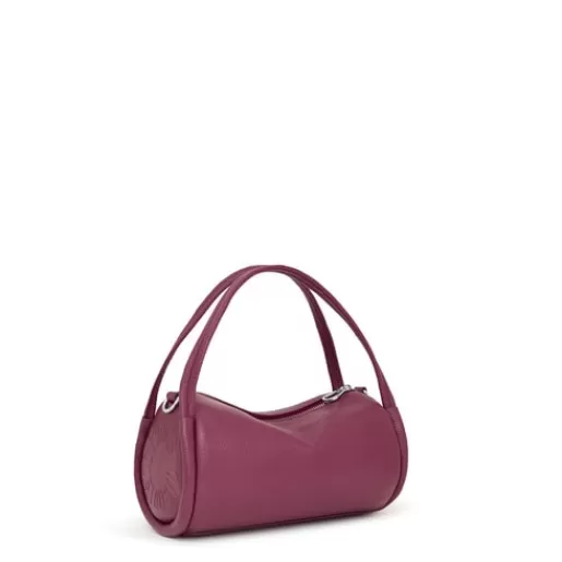 Cheap Small burgundy leather Duffel bag Miranda Shoulder Bags | Leather Handbags