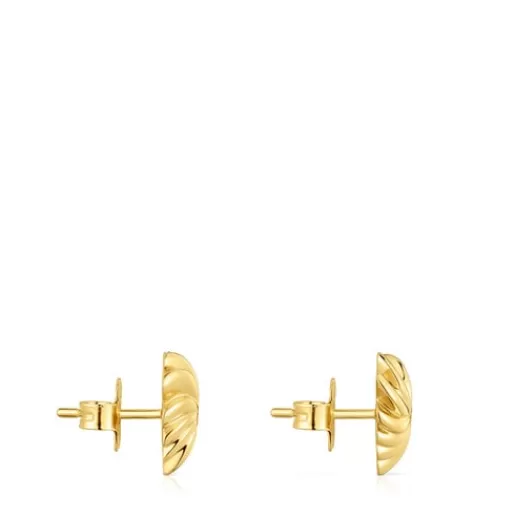 Sale Small Earrings with 18kt gold plating over silver Galia Silver Earrings | Small Earrings