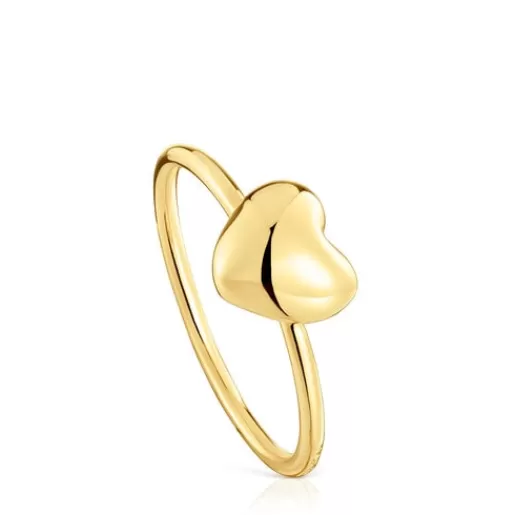 Clearance Small gold heart Ring My Other Half 分类为空 | Small Rings