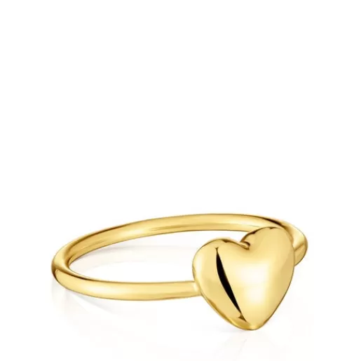 Clearance Small gold heart Ring My Other Half 分类为空 | Small Rings