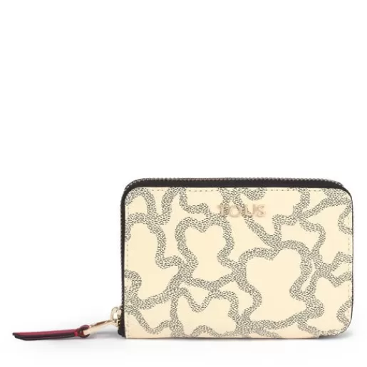 Flash Sale Small Kaos Icon Wallet in Multi Beige - Red Wallets & Purses