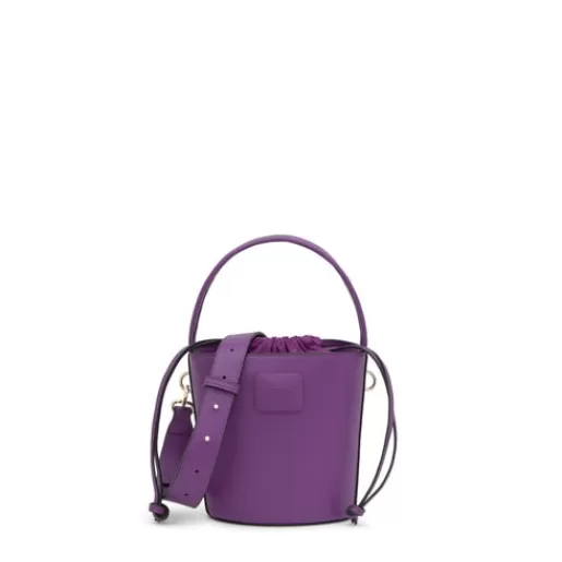 Discount Small purple Bucket bag Lucia Crossbody Bags