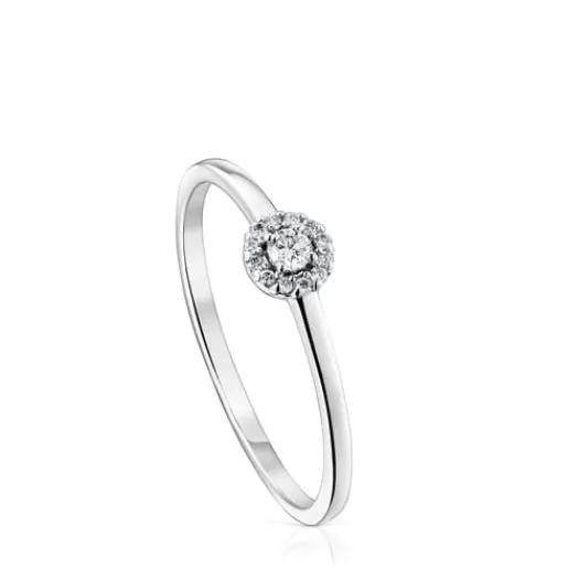 Clearance Small Ring in white gold with diamonds Les Classiques 分类为空 | Diamond Rings