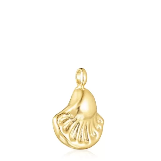 Outlet Small silver vermeil Oceaan shell Pendant Silver Pendants