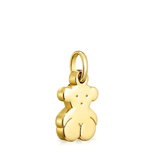 Hot Small Silver Vermeil Sweet Dolls bear Pendant Silver Pendants | Small Pendants