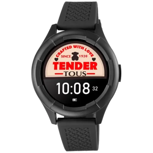 Store Smarteen Connect Sport Watch with black silicone strap For Her | For Man