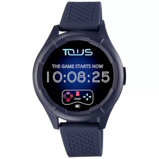 Flash Sale Smarteen Connect Sport Watch with blue silicone strap For Her | For Man