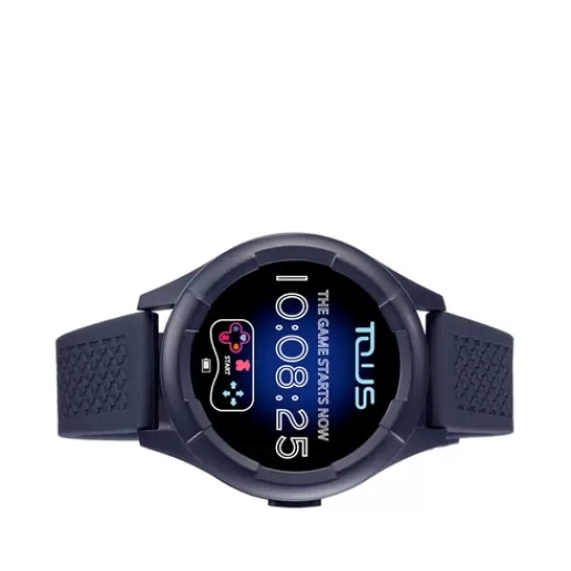 Flash Sale Smarteen Connect Sport Watch with blue silicone strap For Her | For Man