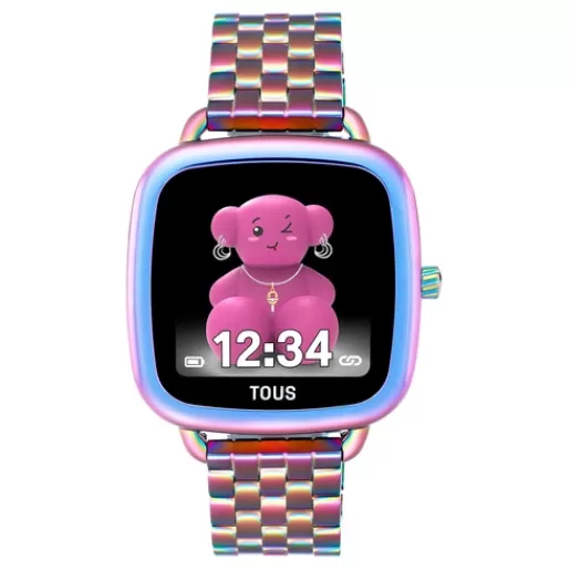 Cheap Smartwatch with iridescent IP steel bracelet D-Connect For Her | Smartwatches