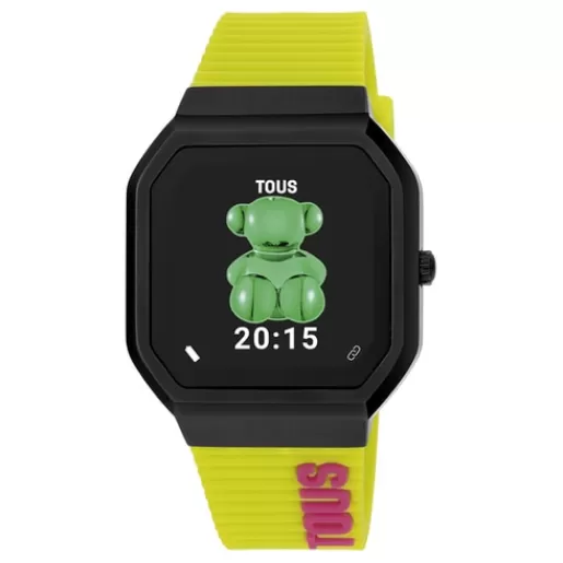 Cheap Smartwatch with nylon strap and green silicone strap B-Connect For Her | For Man