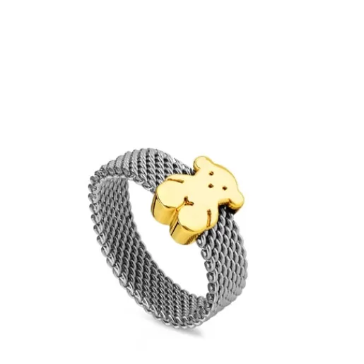 Cheap Steel and Gold Sweet Dolls Ring 0,5cm. Kids 分类为空 | Small Rings