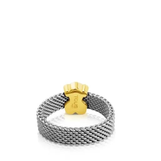 Cheap Steel and Gold Sweet Dolls Ring 0,5cm. Kids 分类为空 | Small Rings