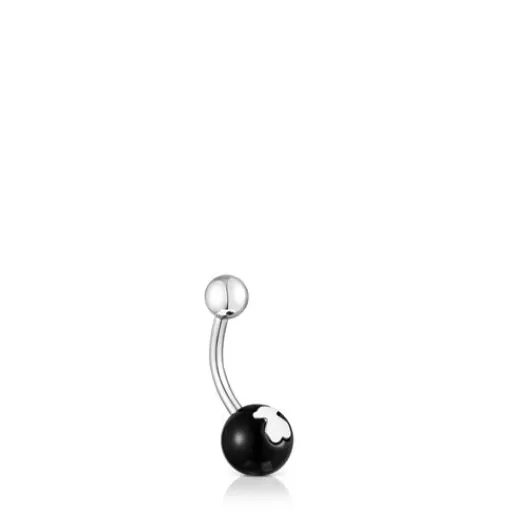 Store and onyx Navel piercing Icon Glass Belly Piercing | Steel Piercing