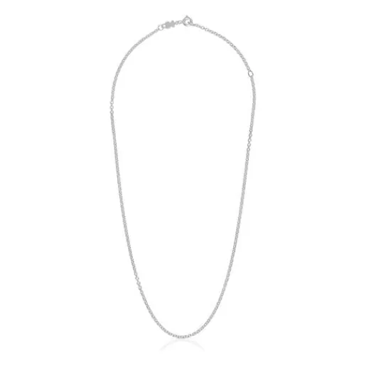 Best Sale Sterling silver Choker with rings Basics Silver Necklaces | Chokers