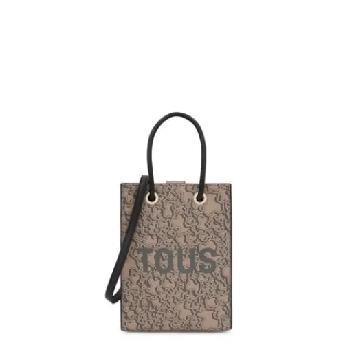 Shop Taupe Pop Minibag Kaos Mini Evolution New Crossbody Bags