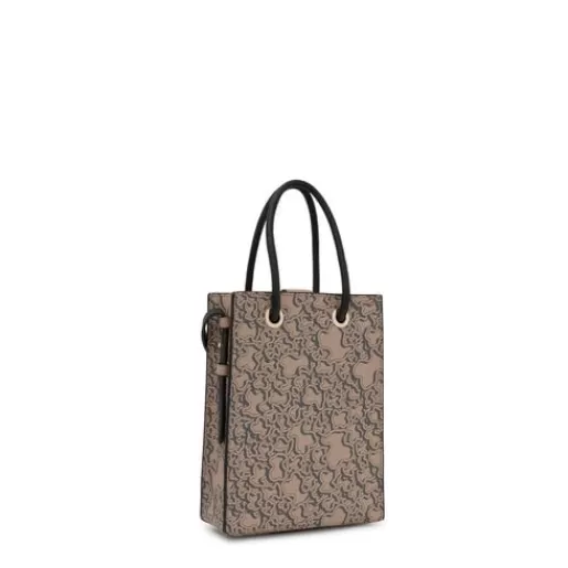 Shop Taupe Pop Minibag Kaos Mini Evolution New Crossbody Bags