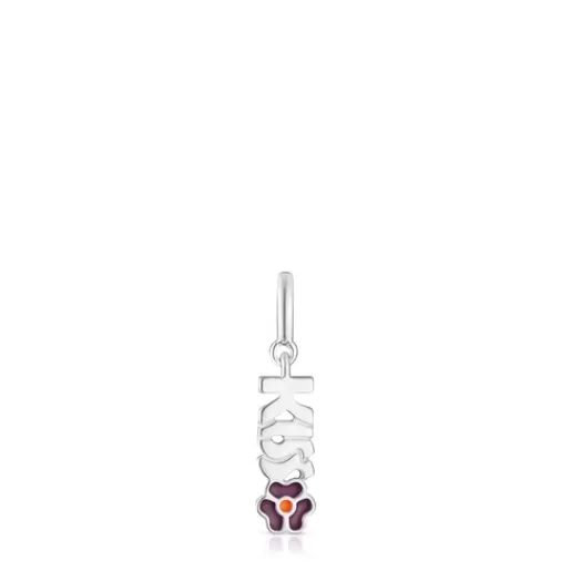 Flash Sale Crossword Kiss Pendant Silver Pendants