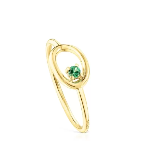 Best Hav ring in gold with tsavorite gems 分类为空 | Small Rings