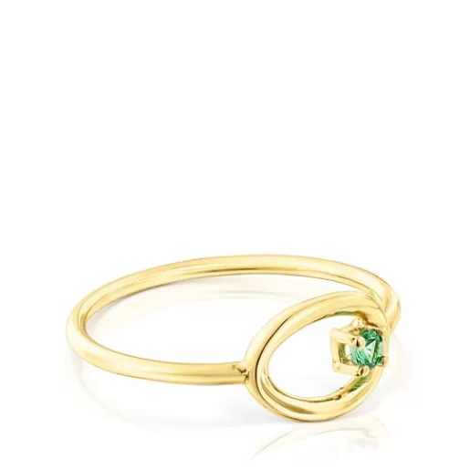 Best Hav ring in gold with tsavorite gems 分类为空 | Small Rings