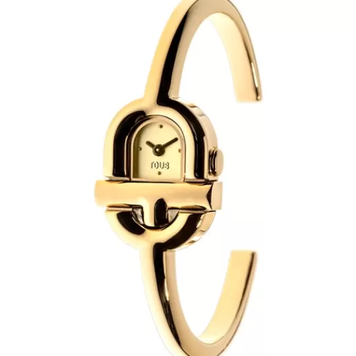 Best Sale MANIFESTO analogue Watch with gold-colored IPG wristband For Her | Analog Watches