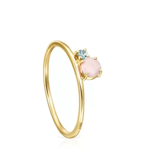 Best Mini Ivette Ring in with Opal and Topaz 分类为空 | Small Rings