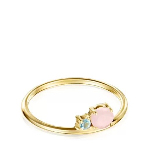 Best Mini Ivette Ring in with Opal and Topaz 分类为空 | Small Rings