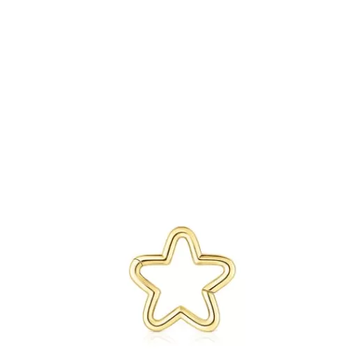 Flash Sale Piercing star-shaped Piercing Gold Earrings | Hoop Earrings