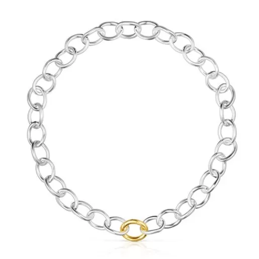 Cheap Two-tone Hav Ring necklace Silver Necklaces | Short Necklaces