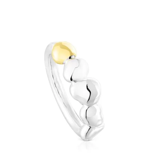 Best Sale Two-tone Joy Bits ring with organic shapes Silver Rings | Small Rings