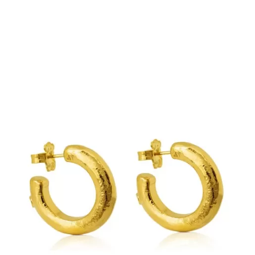 New Vermeil Silver Duna Tube Earrings Silver Earrings | Hoop Earrings