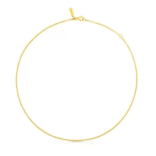 Best Vermeil Silver Chain Choker. 40cm. Kids Silver Necklaces | Chokers