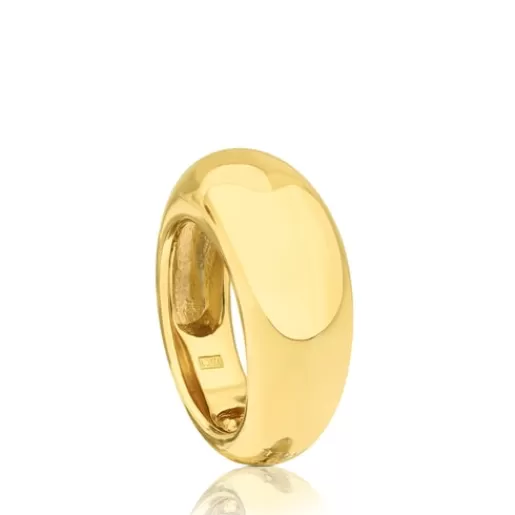 Cheap Vermeil Silver Warm Ring 1cm. Silver Rings | Small Rings