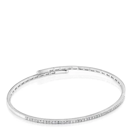 New White gold Bracelet with diamonds Les Classiques Gold Bracelets | Bangle Bracelets