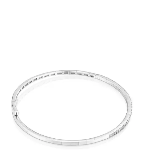 New White gold Bracelet with diamonds Les Classiques Gold Bracelets | Bangle Bracelets