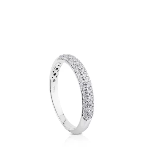 Shop White Gold Les Classiques Ring with Diamond. 0,33ct. 分类为空 | Diamond Rings