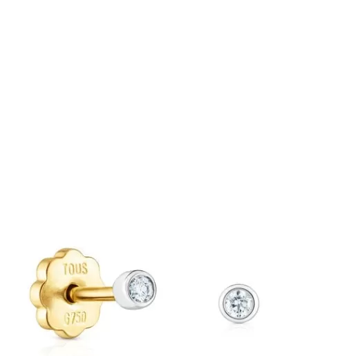 Shop White Gold Diamonds Earrings. 0,02ct. Kids Small Earrings | Jewelry