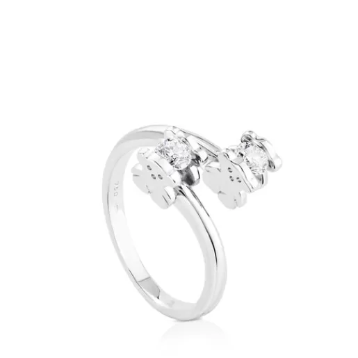 Flash Sale White Gold Diamonds Ring with Diamond 分类为空 | Small Rings