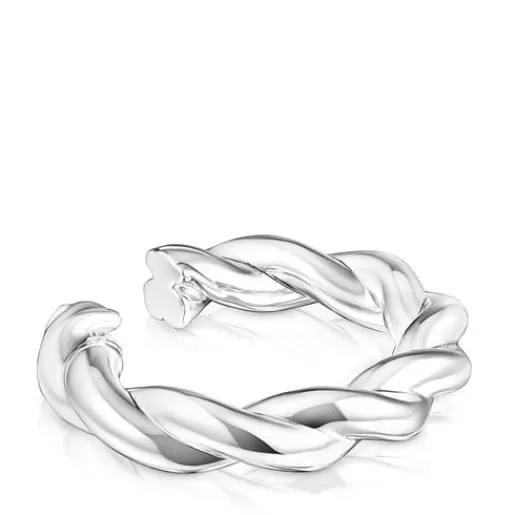 Online XL silver Twisted Bracelet Silver Bracelets | Bangle Bracelets